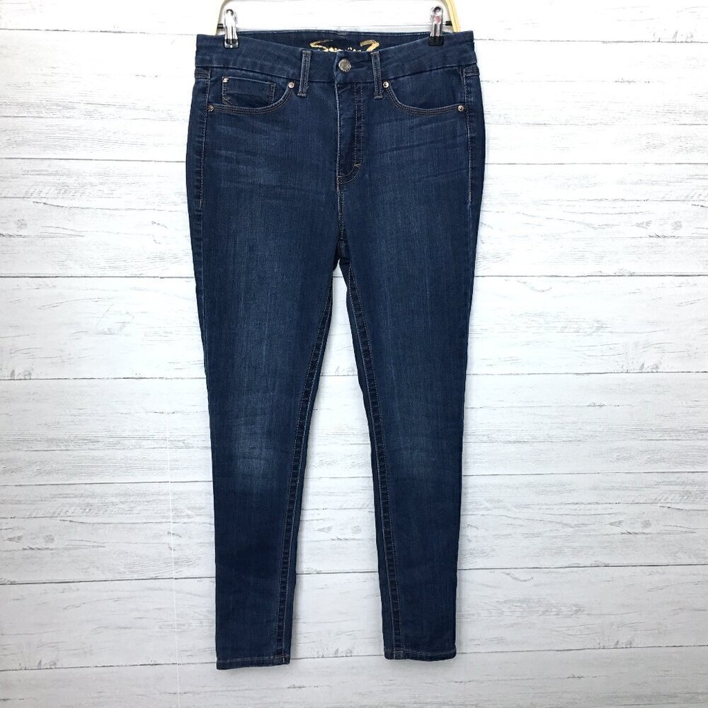 Seven7 Women's Jeans Tummyless Skinny High Rise Stretch size 10 length 30"